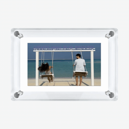 heymemo™ Acrylic Video Frame